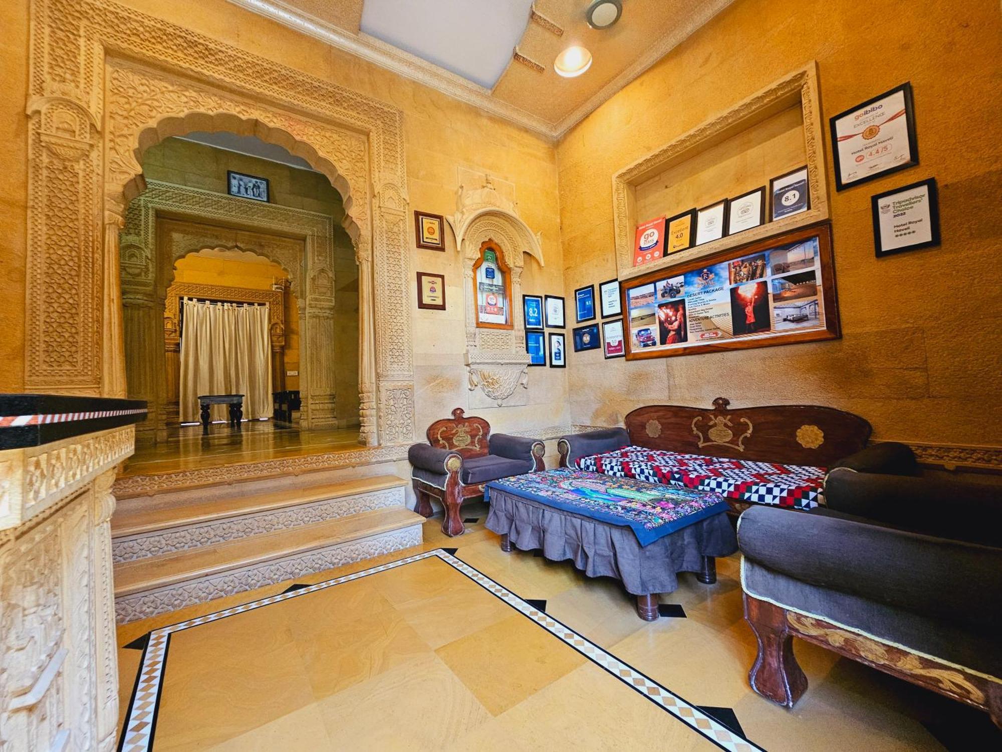 Hotel Royal Haveli Jaisalmer Eksteriør billede